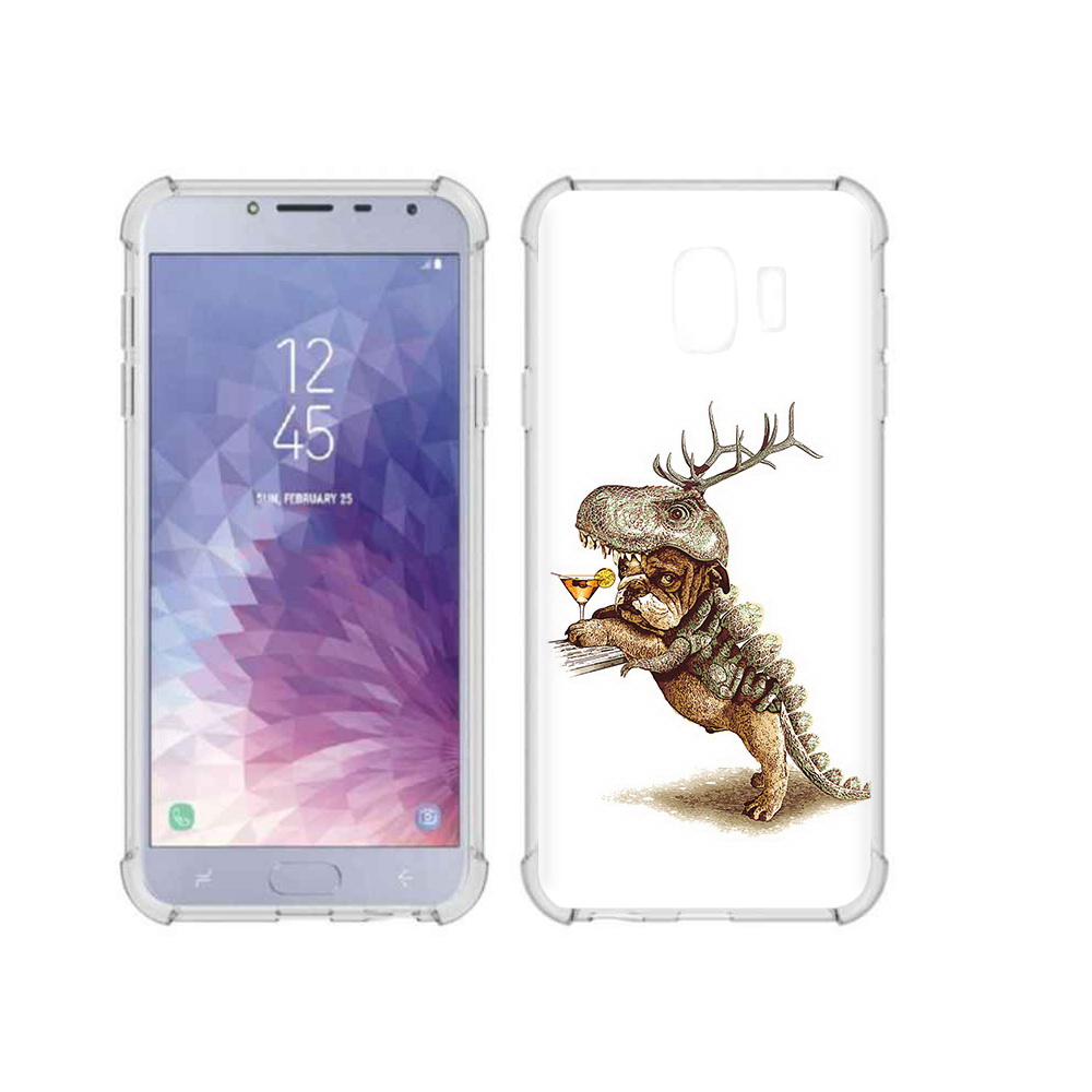 

Чехол MyPads Tocco для Samsung Galaxy J4 (2018) тематическая вечеринка, Прозрачный, Tocco