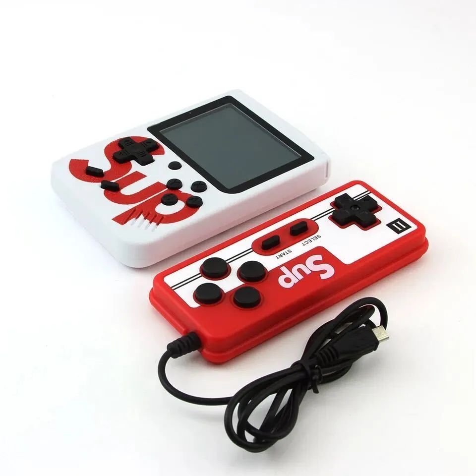 

Портативная игровая приставка SUPGAMEBOX 400 игр в 1, 8 bit, Белый, 81250117