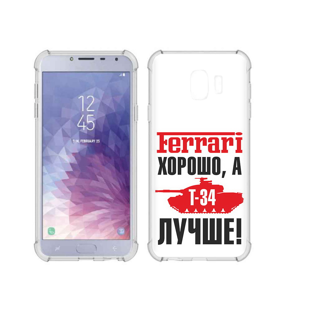 

Чехол MyPads Tocco для Samsung Galaxy J4 (2018) т 34 лучше, Прозрачный, Tocco