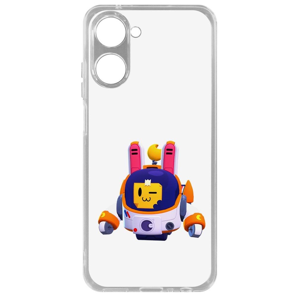 

Чехол Brawl Stars-Лунный Спраут для Realme 10 4G, Прозрачный