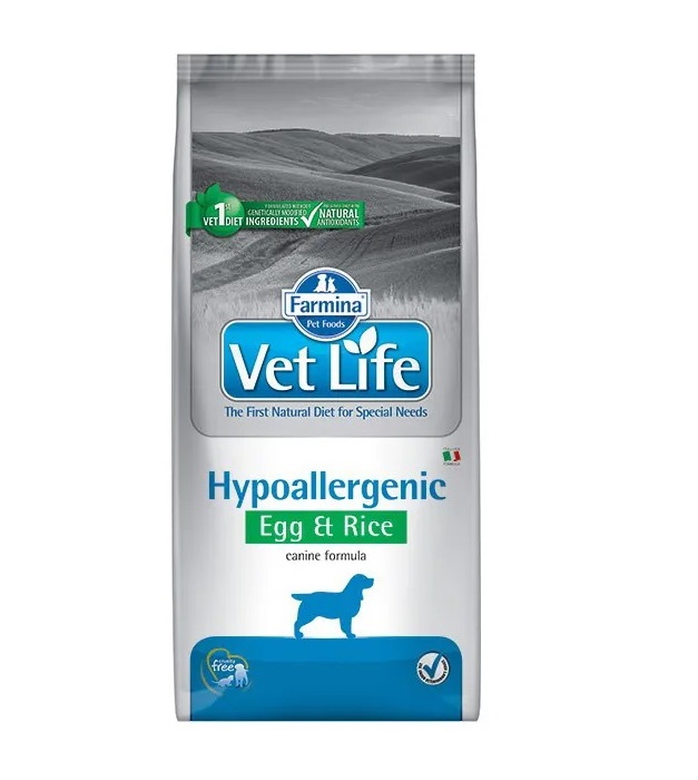 фото Сухой корм для собак farmina vet life hypoallergenic