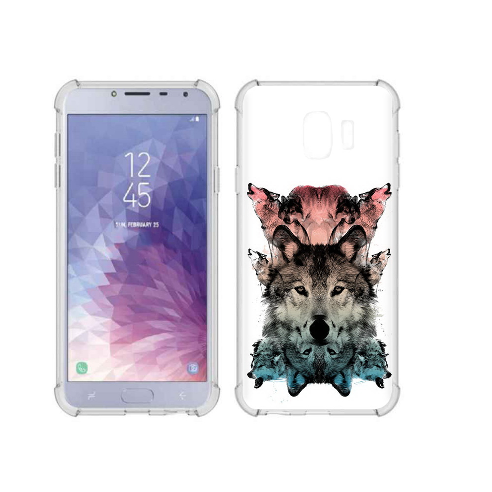 

Чехол MyPads Tocco для Samsung Galaxy J4 (2018) стая, Прозрачный, Tocco