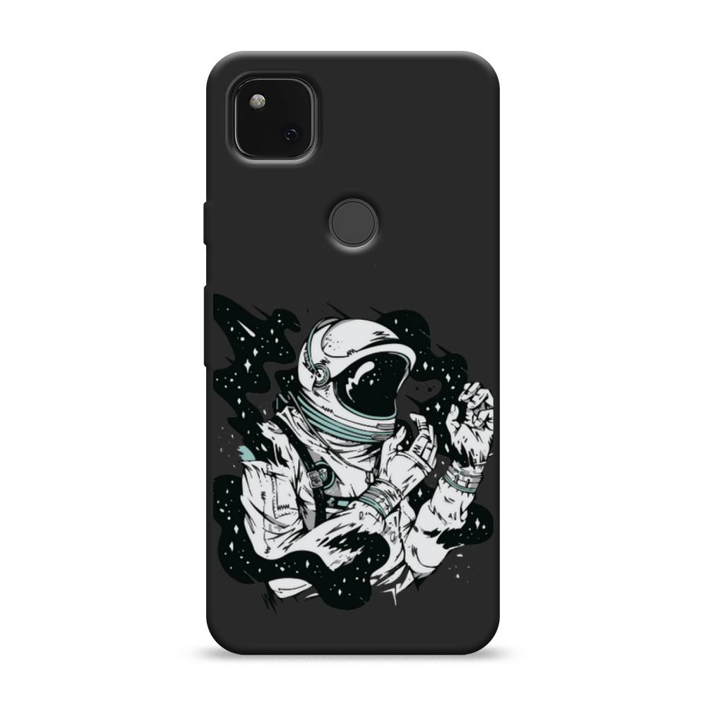 

Матовый силиконовый чехол "Космонавт арт" на Google Pixel 4A