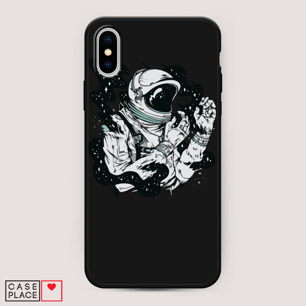 

Чехол Awog на Apple iPhone XS Max (10S Max) / Айфон XS Max (10S Max) "Космонавт арт", Разноцветный, 11952-1