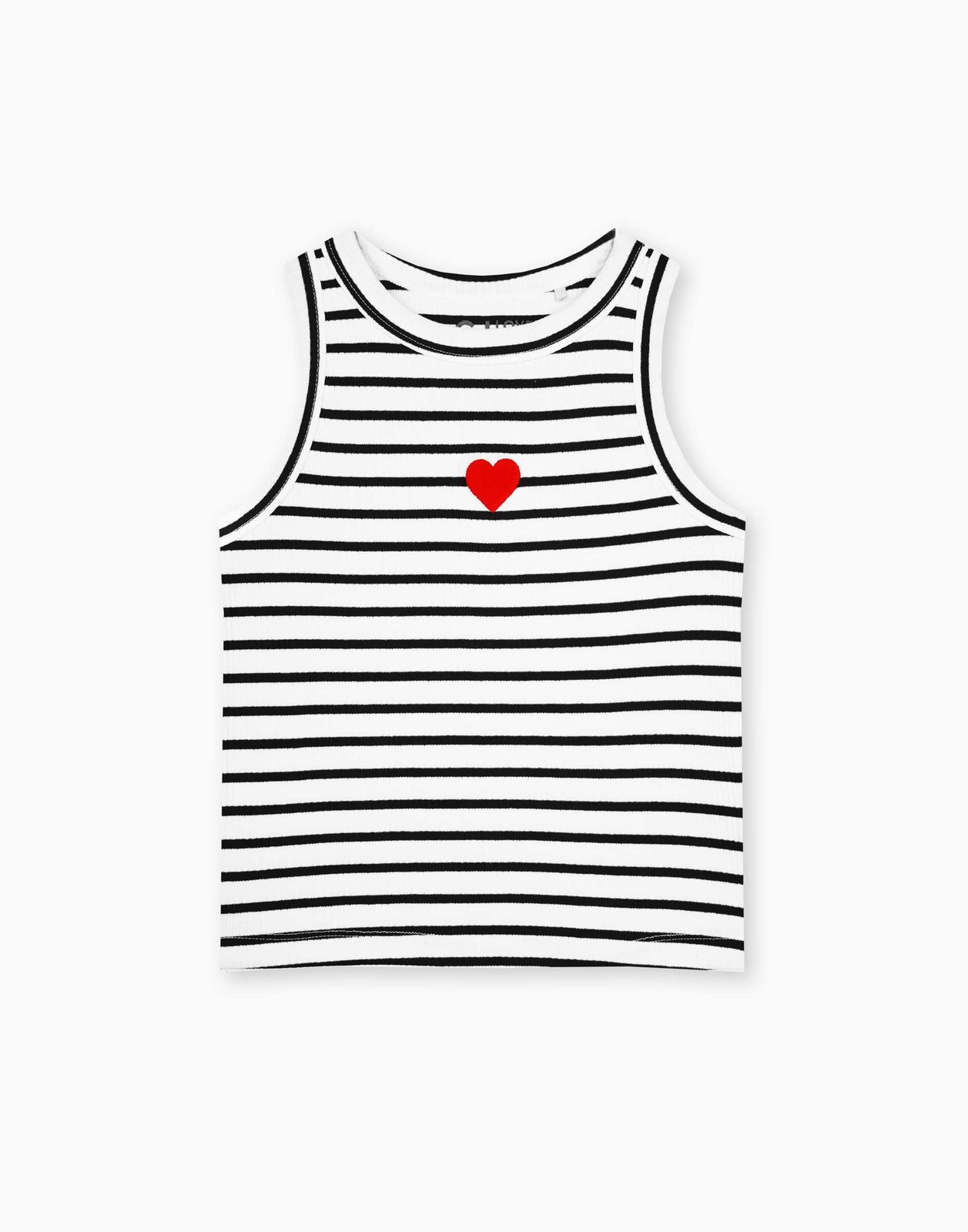 

Майка для девочки Gloria Jeans GTN004201 черный/белый 2-4г/104, GTN004201
