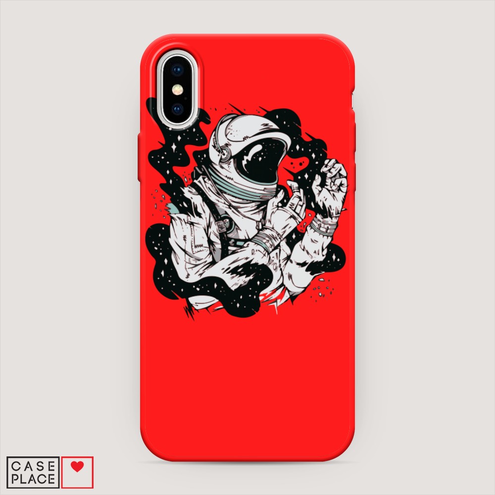 

Чехол Awog на Apple iPhone XS (10S) / Айфон XS (10S) "Космонавт арт", Разноцветный, 11853-1