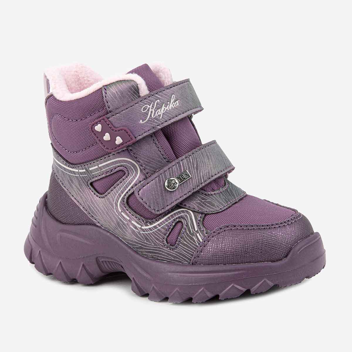 Ботинки детскийKapika 42445л, фиолетовый ,27
