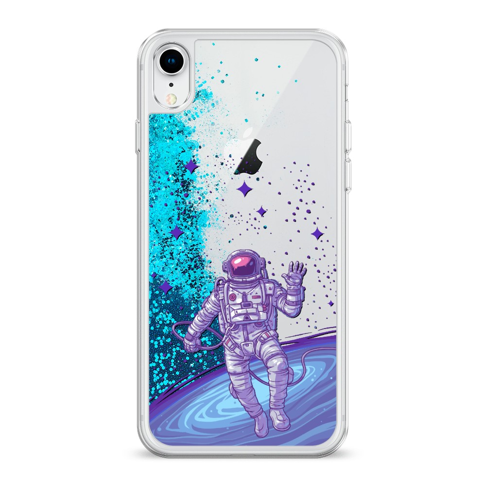 

Чехол Awog на Apple iPhone XR (10R) / Айфон XR (10R) "Космонавт в открытом космосе", Разноцветный, 12093-1