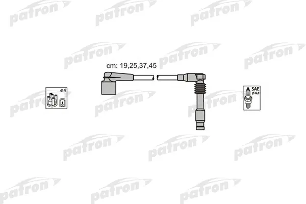 

Комплект проводов зажигания PATRON PSCI1014
