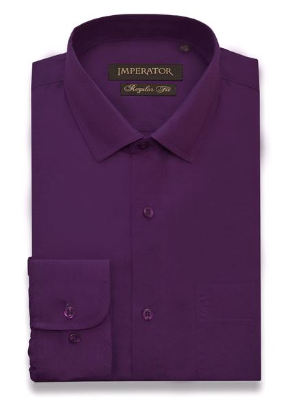 

Рубашка мужская Imperator Amaranth-П фиолетовая 39/176-182, Фиолетовый, Amaranth-П