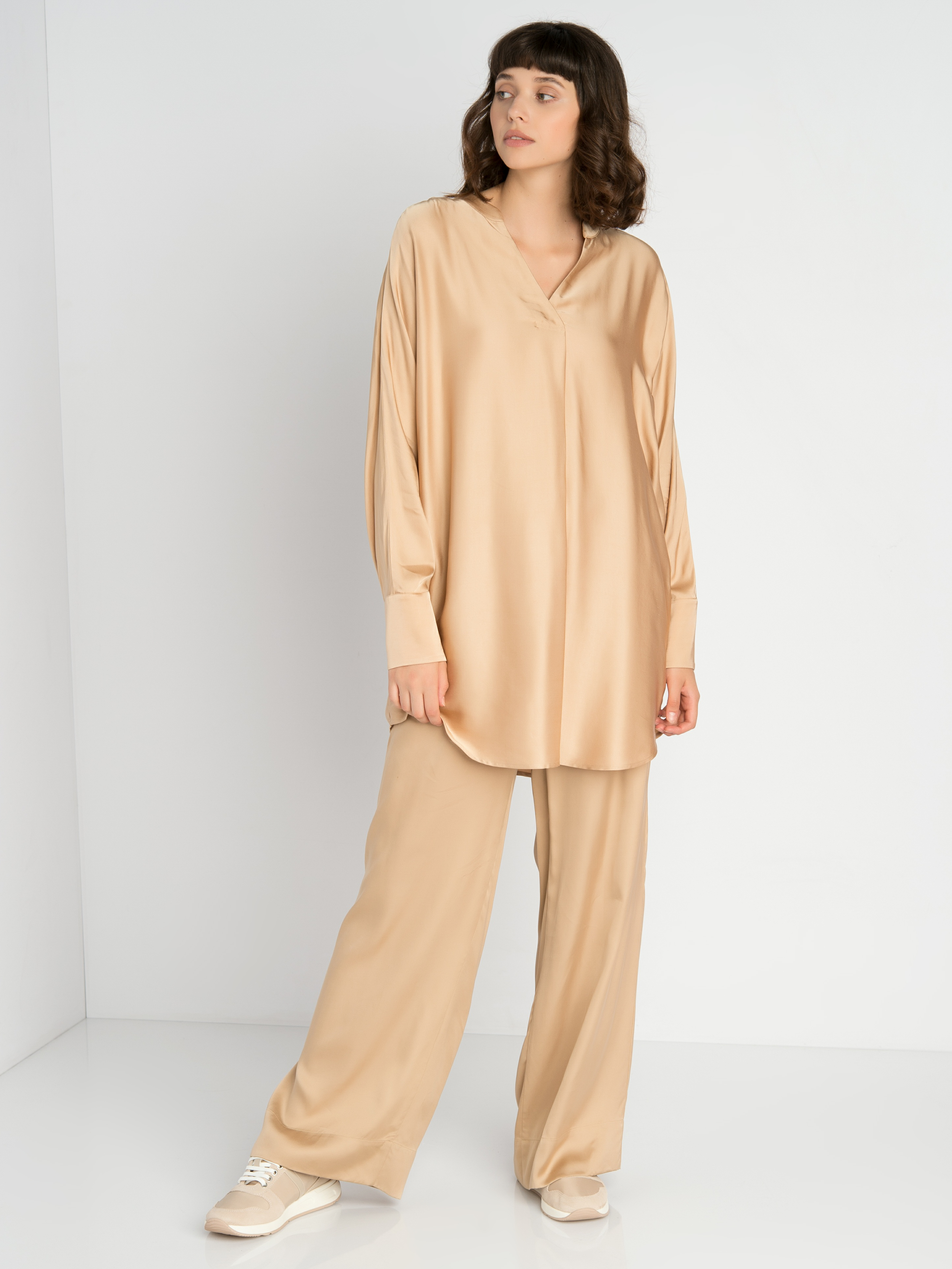 

Брюки женские TAIFUN by GERRY WEBER 120201-18000-9360 бежевые 34, 120201-18000-9360