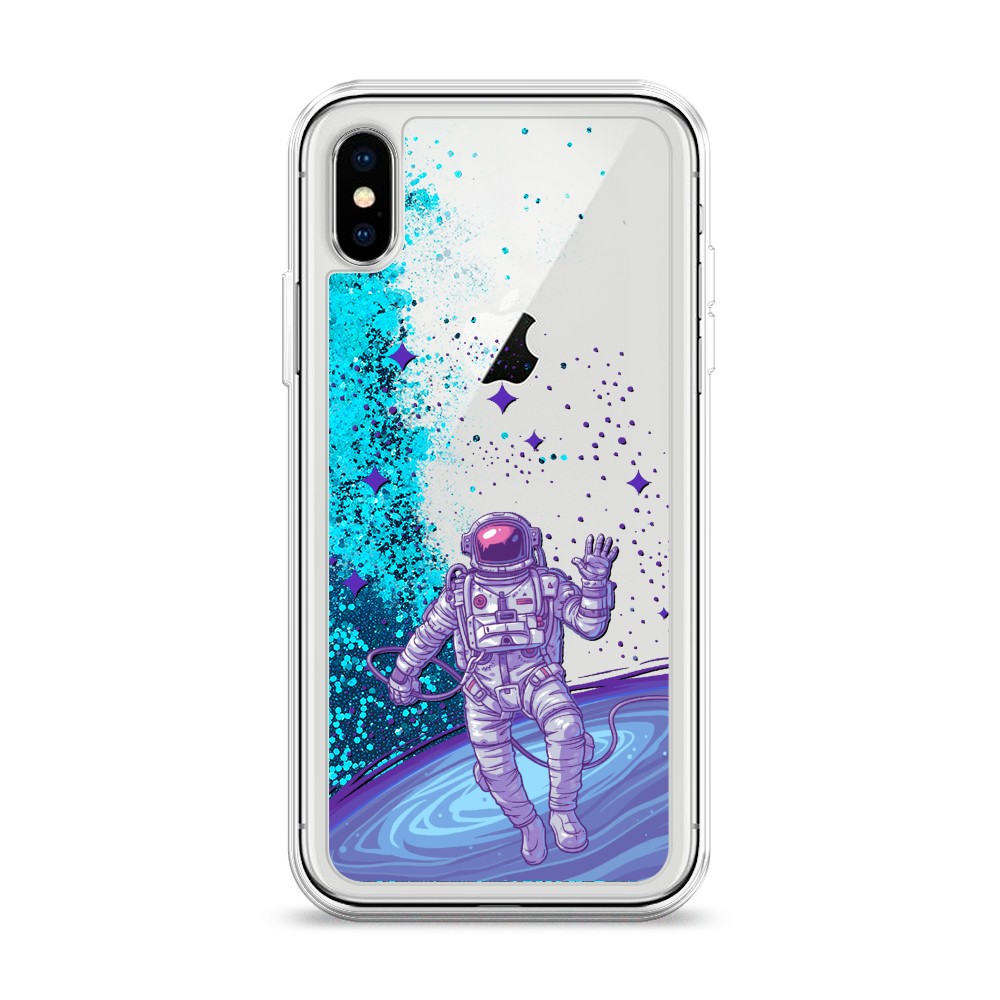 

Чехол Awog на Apple iPhone X (10) / Айфон X (10) "Космонавт в открытом космосе", Разноцветный, 11093-1