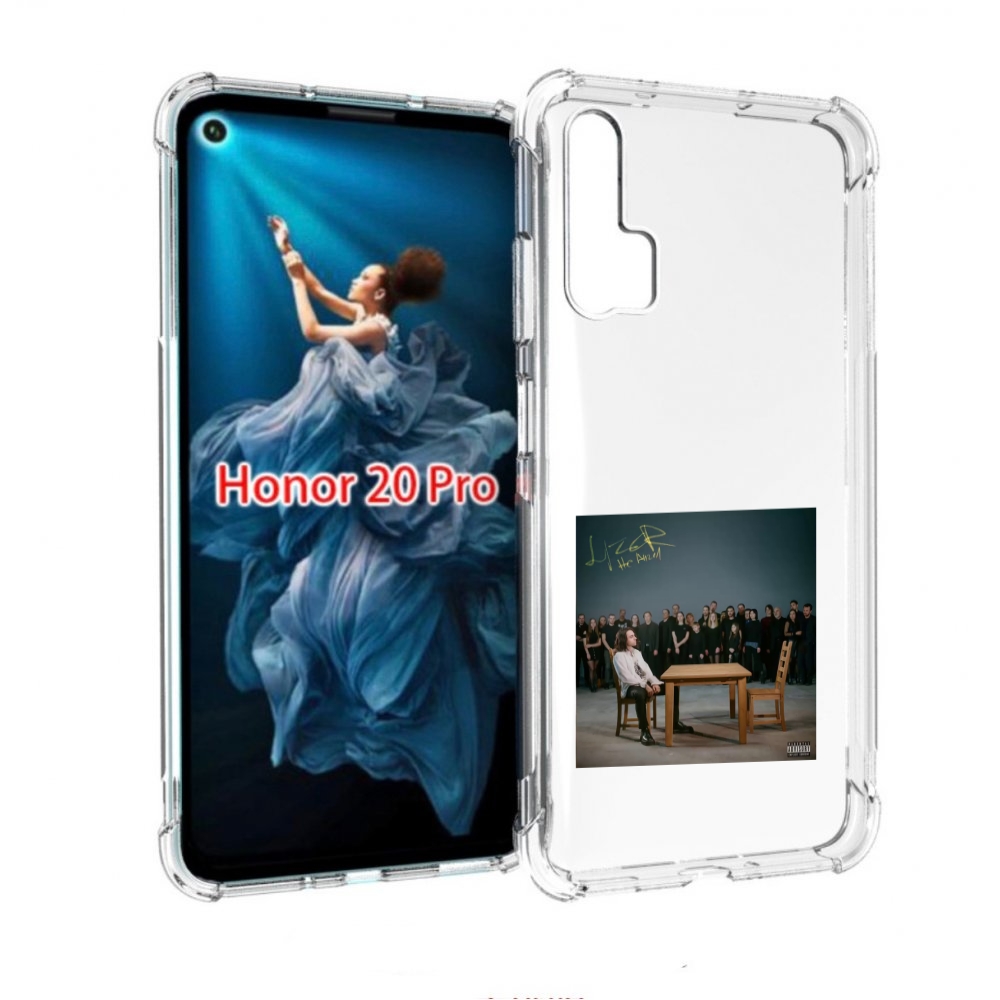 

Чехол бампер MyPads Не Ангел LIZER для Honor 20 Pro противоударный, Прозрачный, Tocco