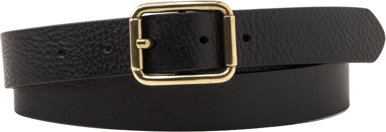 Ремень женский Levi's Women Mid-Width Center Bar Belt черный, 80 см