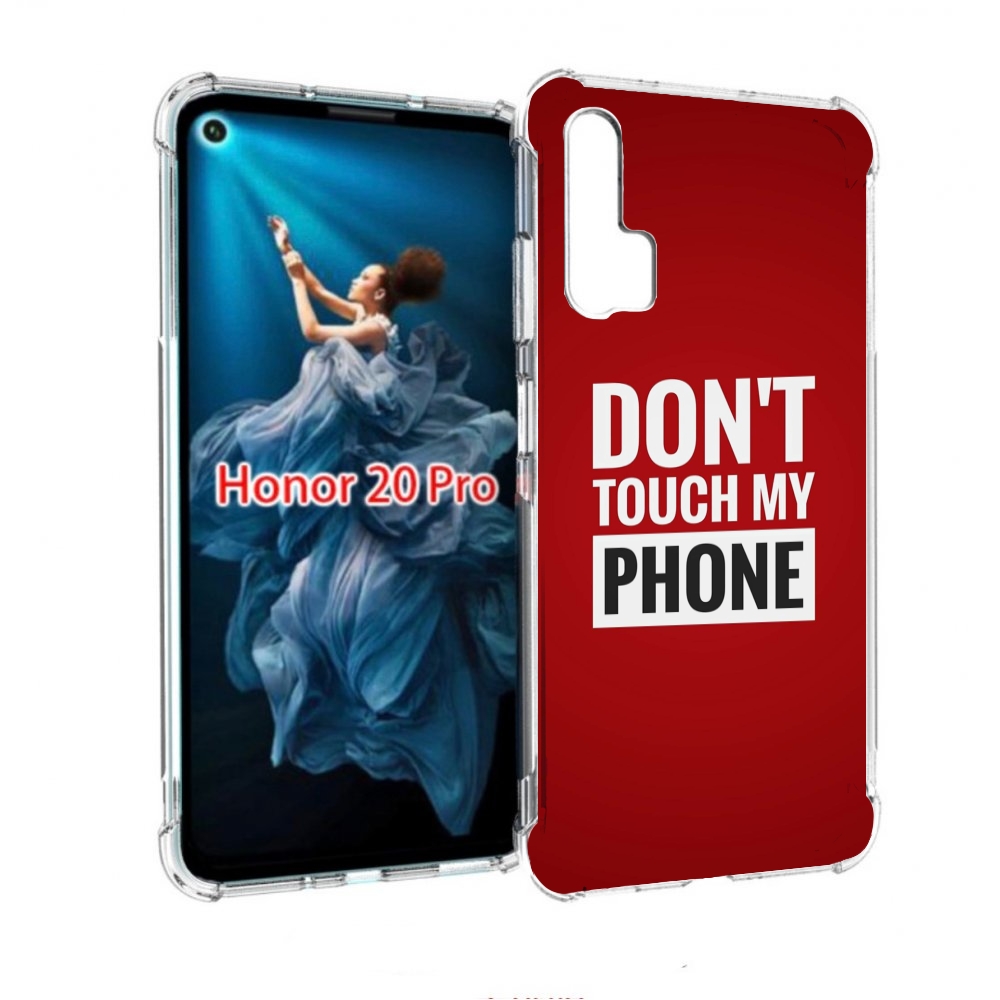 

Чехол бампер MyPads Мой-телефон для Honor 20 Pro противоударный, Прозрачный, Tocco