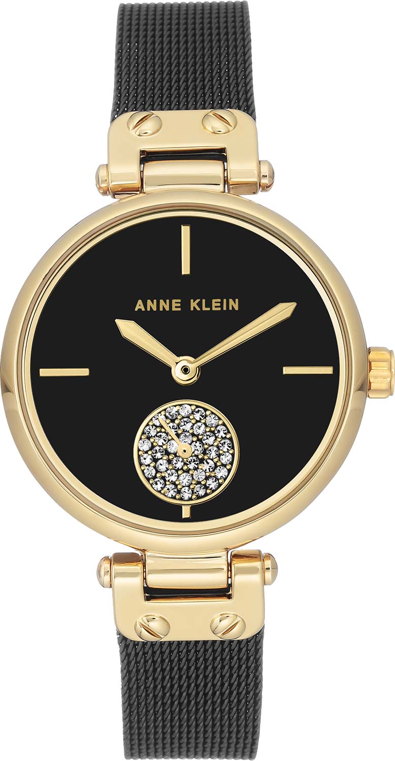 фото Наручные часы женские anne klein 3001bkbk