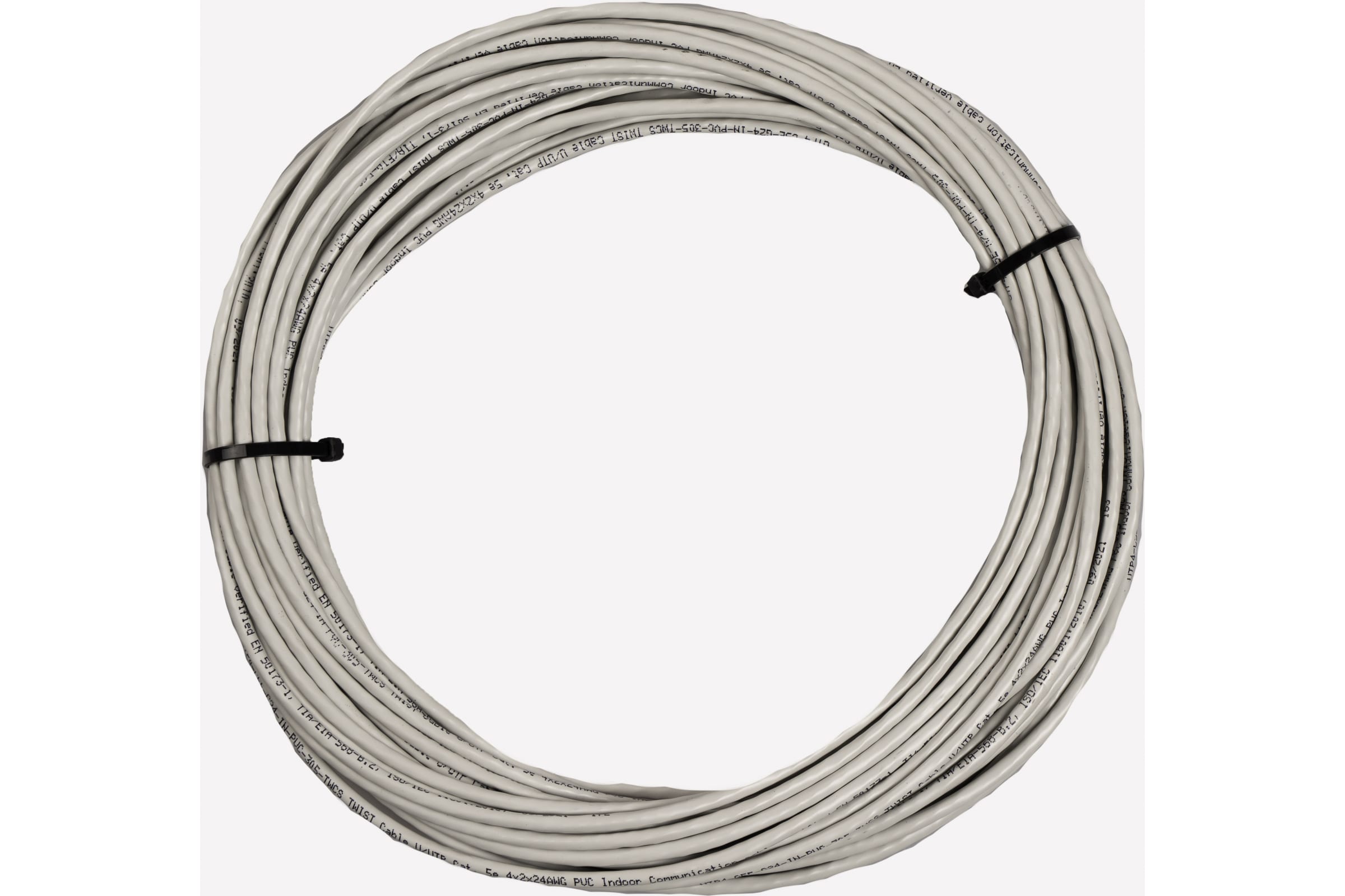 фото Кабель витая пара twist 20м, u/utp, 4pr, cat. 5e, cu, pvc, 24 awg, indoor utp4-c5e-g24-in-