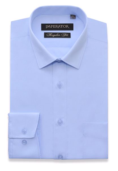 

Рубашка мужская Imperator Dream Blue-П голубая 37/164-172, Голубой, Dream Blue-П