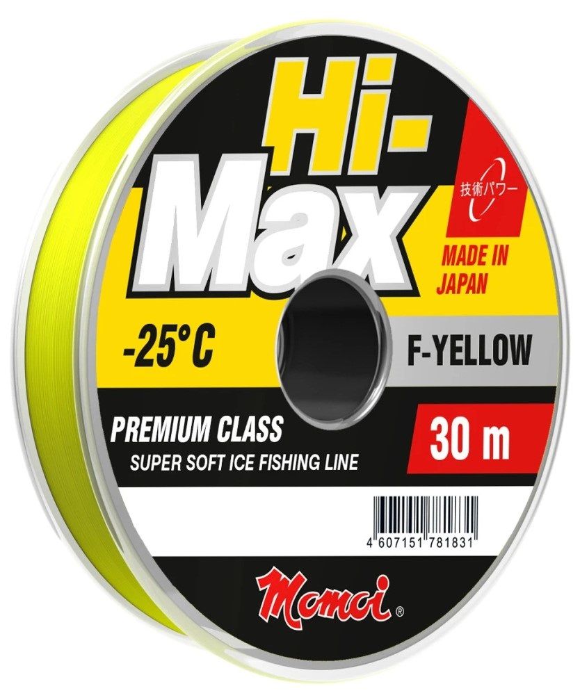 Momoi Леска монофильная MOMOI HI-MAX F-YELLOW (163819  (30 м 0,27мм) )