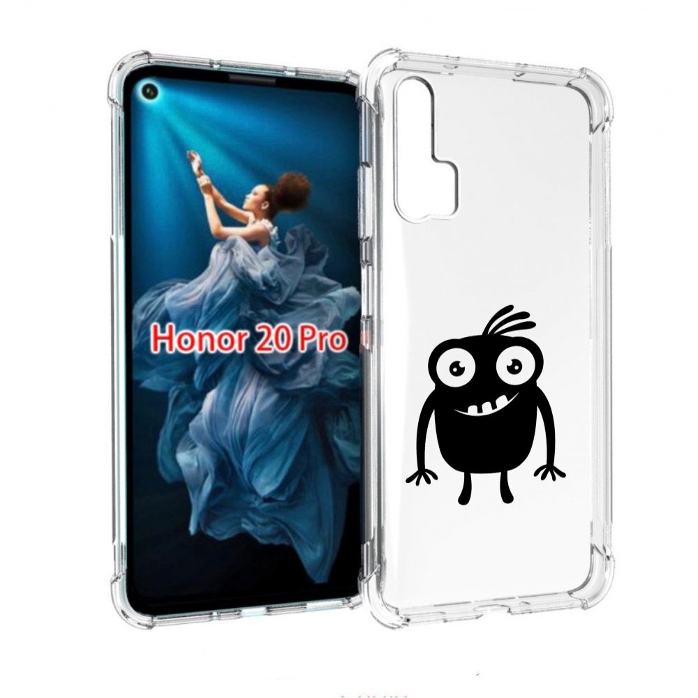

Чехол бампер MyPads Масяня для Honor 20 Pro противоударный, Прозрачный, Tocco