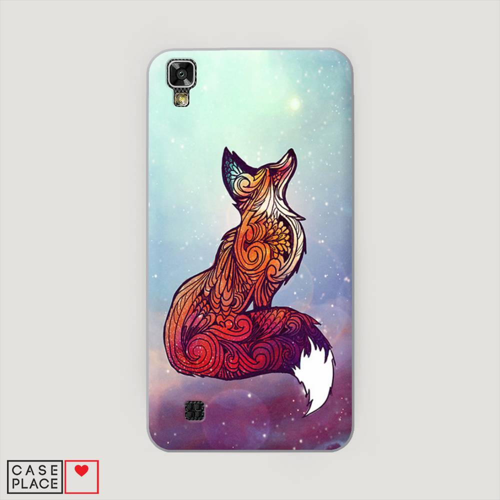 

Чехол Awog на LG X Power (K220DS) "Лиса 1", Голубой;фиолетовый, 82350-1