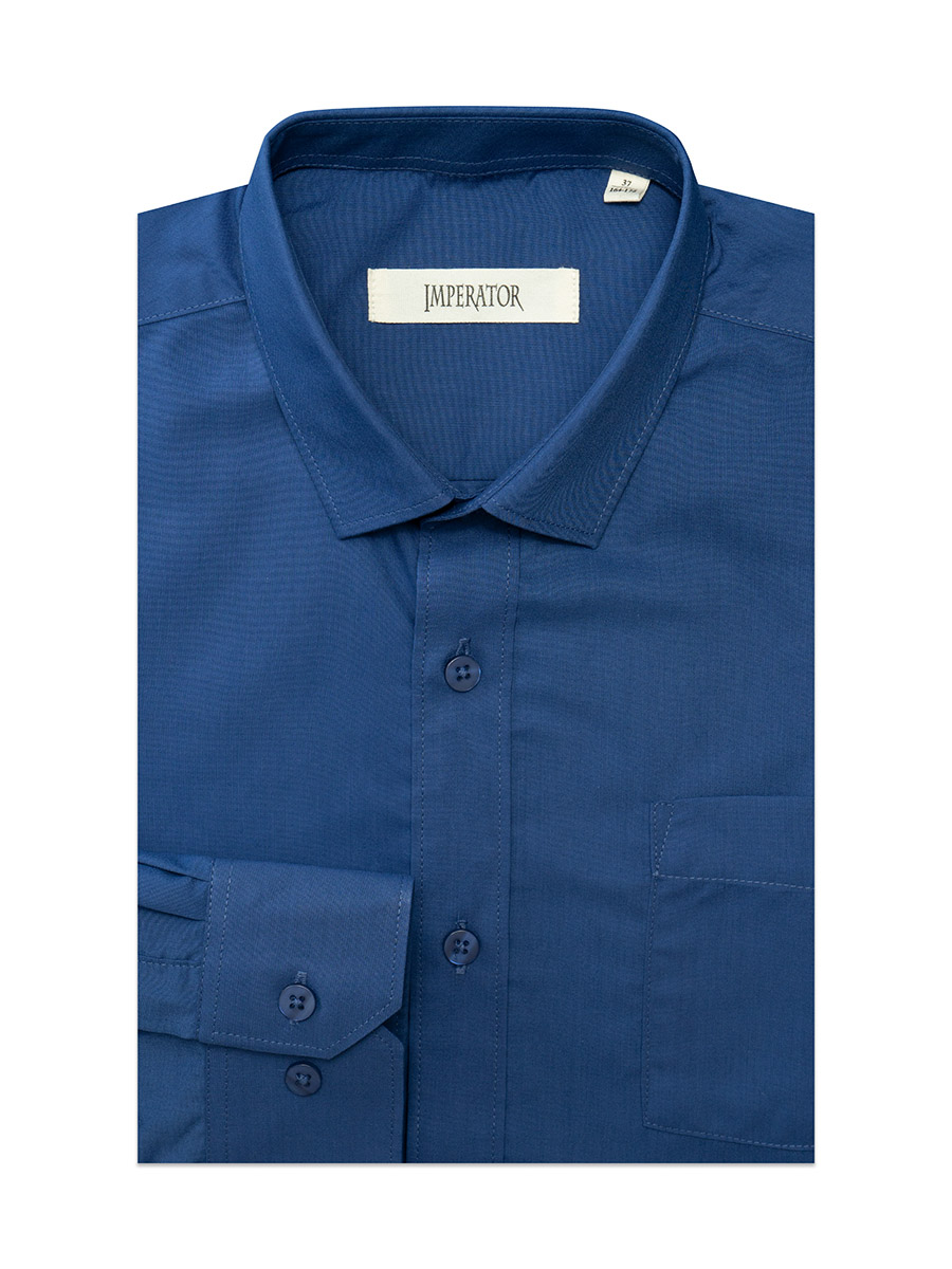Рубашка мужская Imperator 16 Modal-П синяя 38/164-172