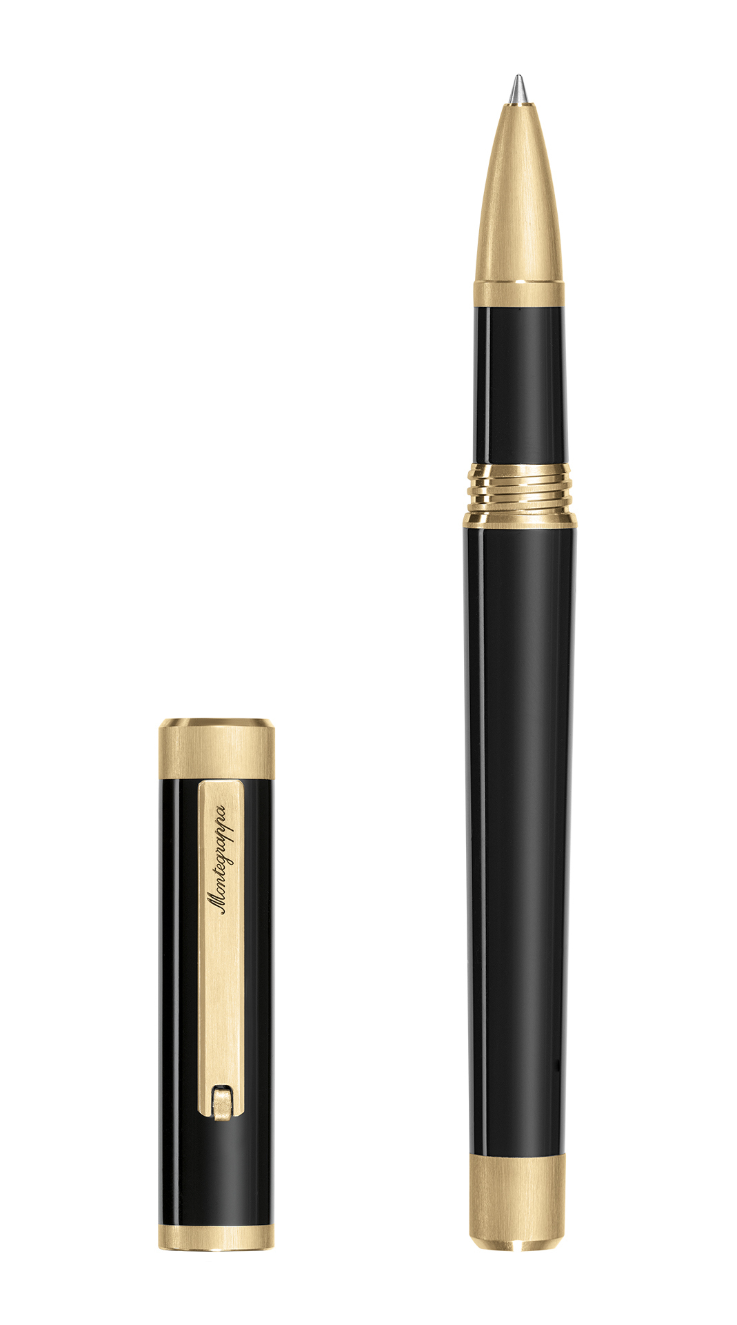 

Подарочная ручка-роллер Montegrappa SR/ZERO Zero черная позолота, Zero