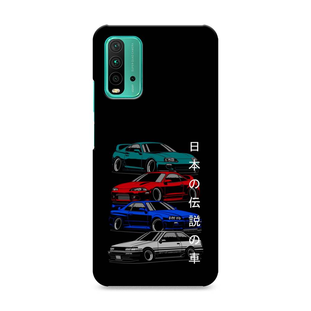 

Пластиковый чехол "JDM Legend cars" на Xiaomi Redmi 9T, 39820-4