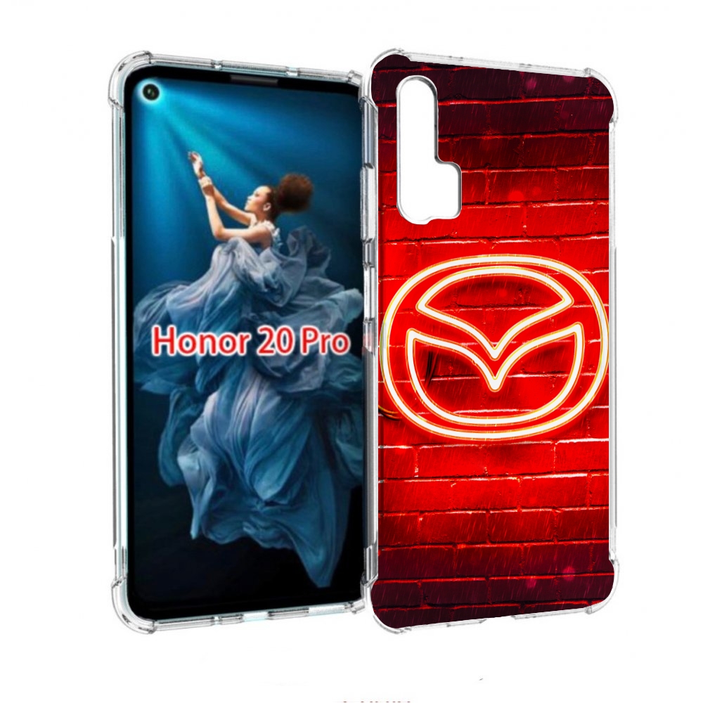 

Чехол бампер MyPads Мазда для Honor 20 Pro противоударный, Прозрачный, Tocco