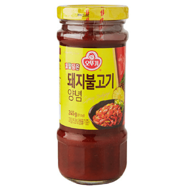 Острый соус бульгоги для свинины Ottogi Spicy bulgogi sauce for pork 245 г