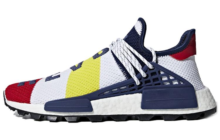 

Кроссовки унисекс Adidas NMD Hu Pharrell x Billionaire Boys Club Multi-Color белые 43 EU, Белый, NMD Hu Pharrell x Billionaire Boys Club Multi-Color