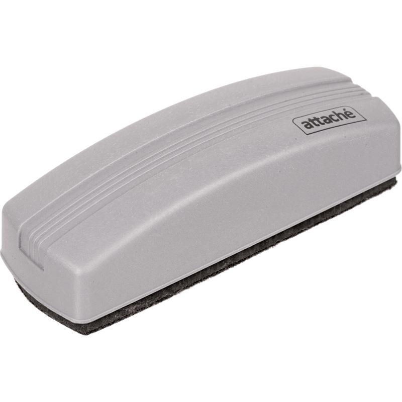 

Губка-стиратель для магнитно-маркерных досок,Attache,магнитн,(55x160мм),сер, Серый