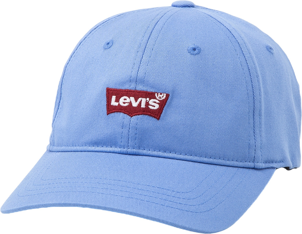 

Бейсболка унисекс Levi's Mid Batwing Baseball Cap голубая, Голубой, Mid Batwing Baseball Cap