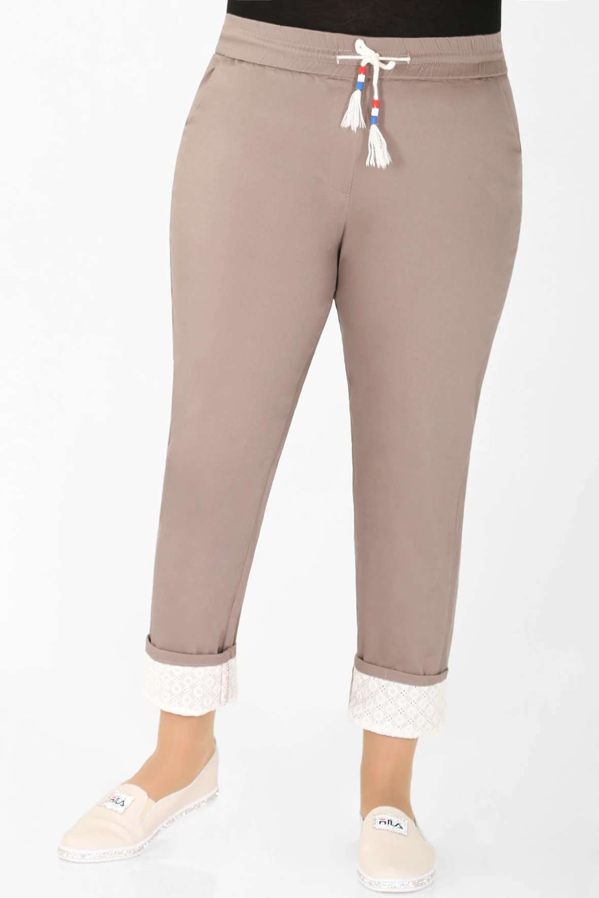 

Брюки женские AlmondShop 1В-53 6606-5.С1 коричневые 50 RU, Коричневый, 1В-53 6606-5.С1