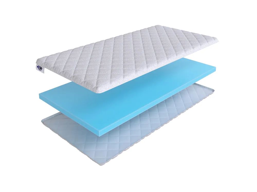 

Тонкий матрас SkySleep Topper 5 200x200, Белый