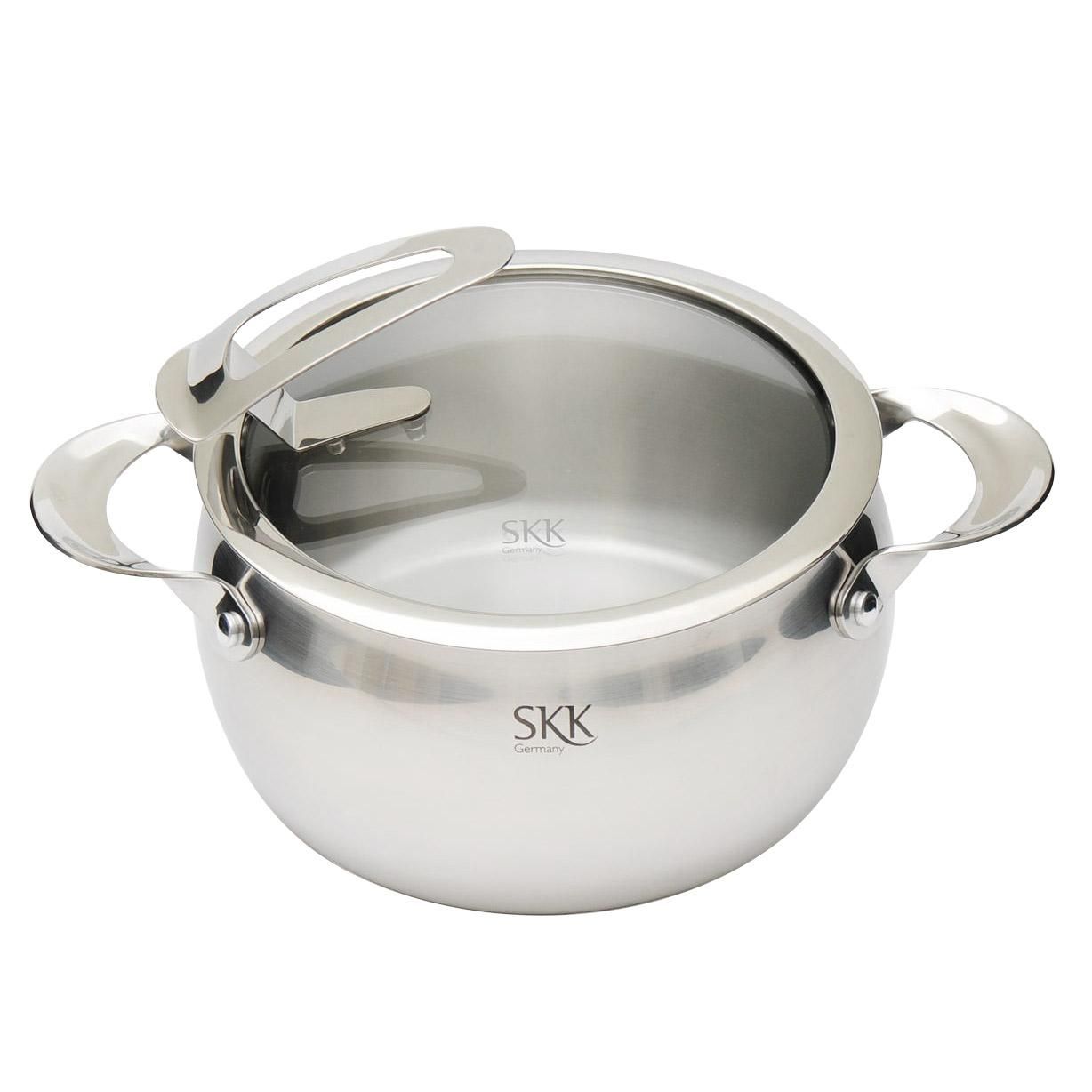 Кастрюля SKK Stainless Steel 4 л