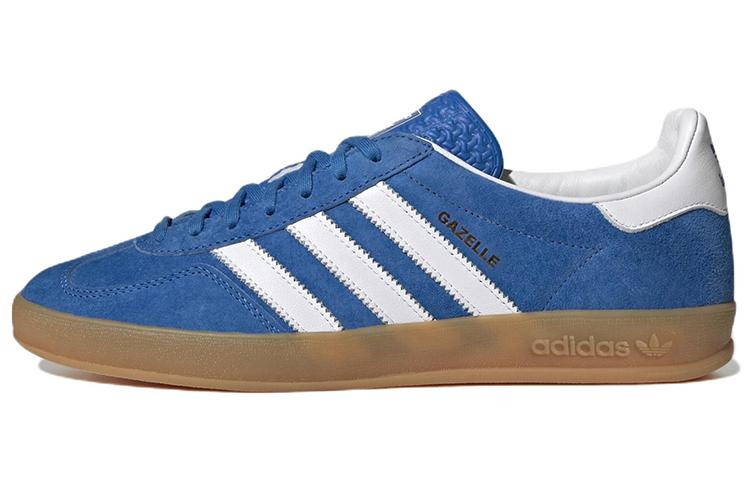 

Кеды унисекс Adidas Gazelle Indoor синие 37 EU, Синий, Gazelle Indoor