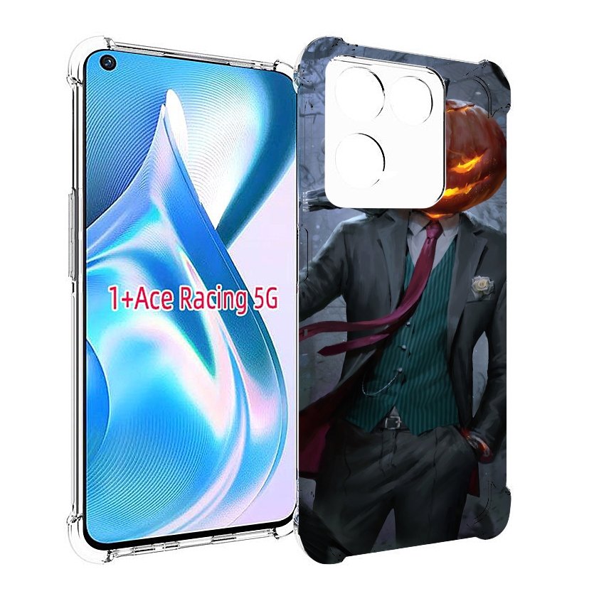 

Чехол Mypads Тыква-Убийца Для Oneplus Ace Racing, Прозрачный, Tocco