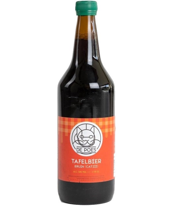 

Пивной напиток De Poes Tafelbier Bruin Lager темный 0,75 л, Светлое, ТН-00003747