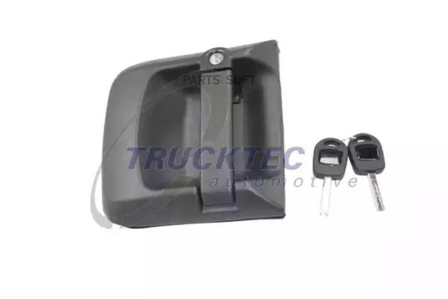 TRUCKTEC 0553005 05.53.005 ручка двери наружняя, левая, в сборе с ключами\ MAN TGX/TGS/TG