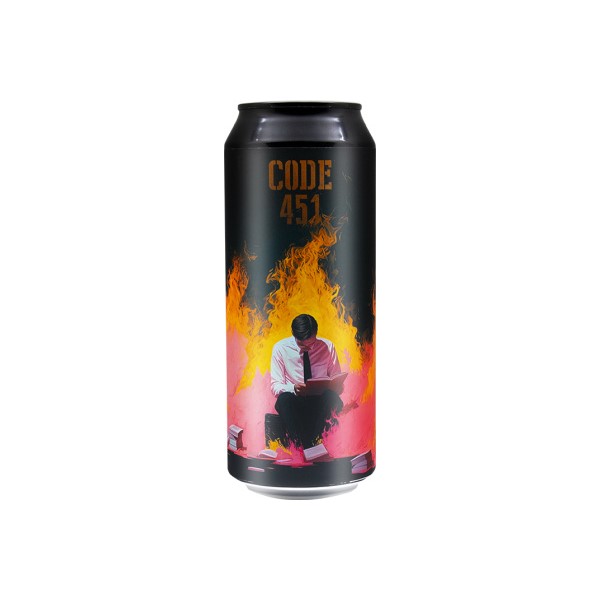 

Пиво Plan B Code 451 IPA светлое 0,5 л, ТН-00003729