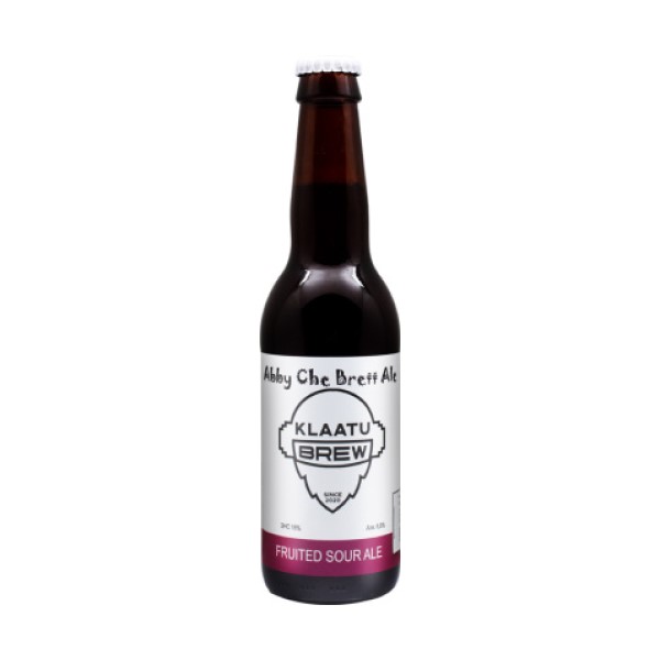 

Пиво KLAATU Abby Che Brett Farmhouse Ale темное 0,33 л, ТН-00003700