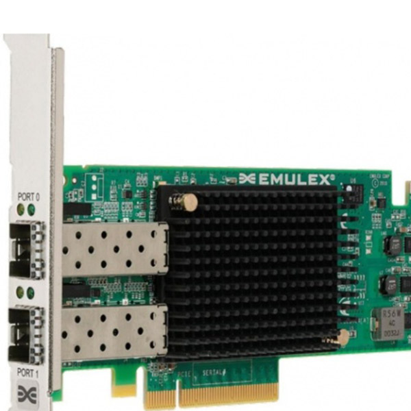 

Контроллер LSI Emulex LPe16002B-M6 HBA PCIe 16 Gb 2-port Fibre Channel Adapter by (LPE1600