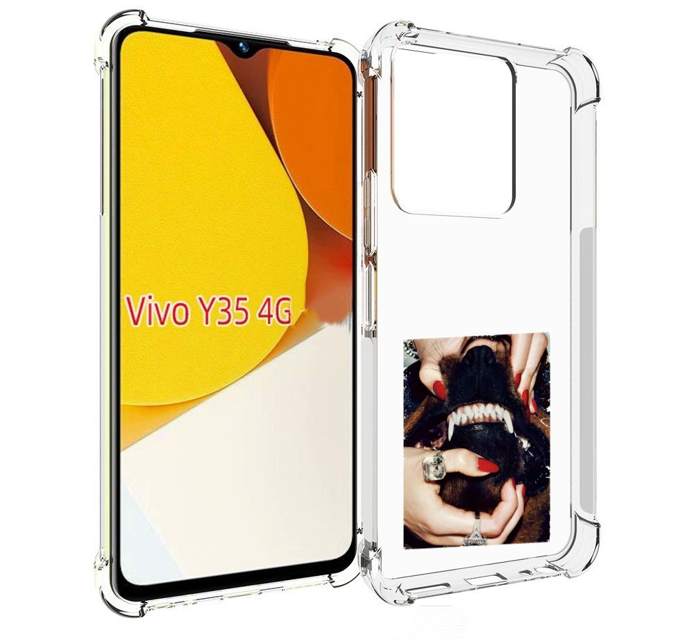 

Чехол MyPads маникюр для Vivo Y35 4G 2022 / Vivo Y22, Прозрачный, Tocco