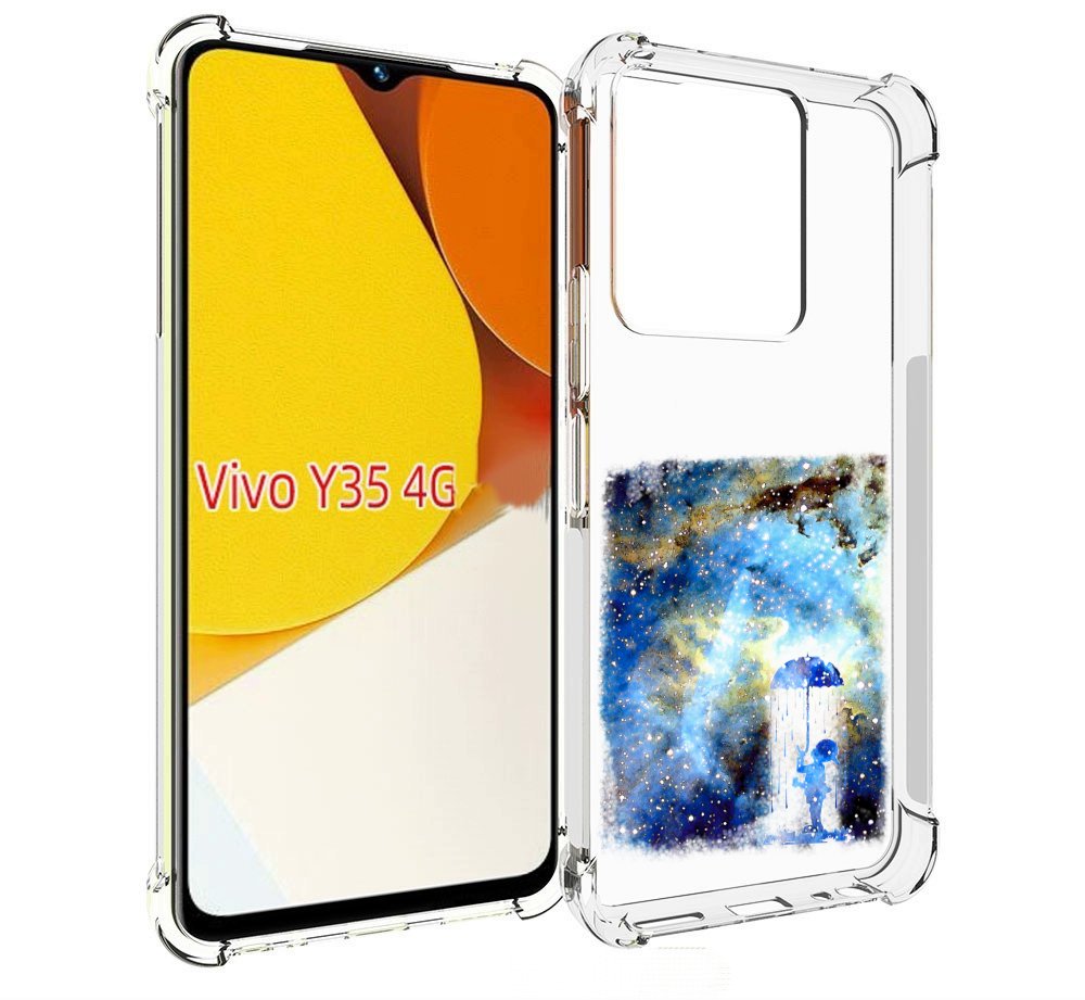 

Чехол MyPads мальчик в небе для Vivo Y35 4G 2022 / Vivo Y22, Прозрачный, Tocco