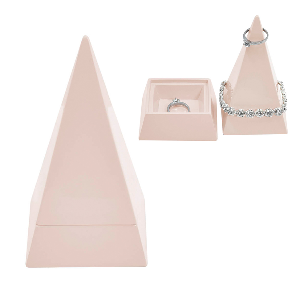 фото Бледно-розовая пирамида для ежеденвного украшения, stackers lc designs 73720