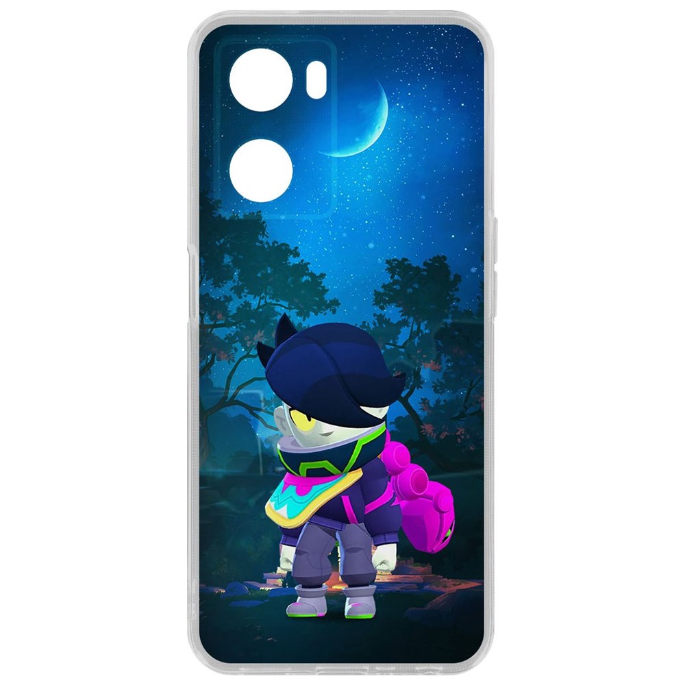

Чехол Brawl Stars-Орочи Эдгар для Oppo A57s, Прозрачный