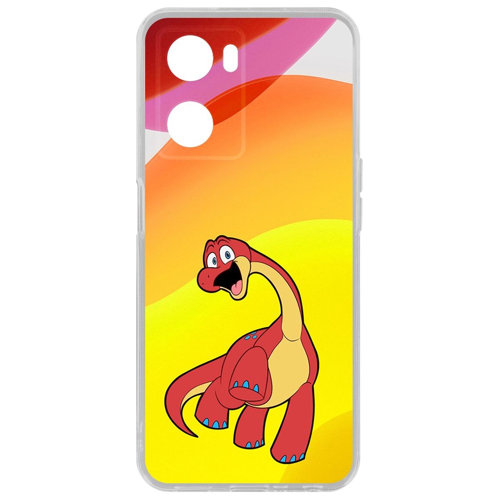 

Чехол Хаги Ваги - Брон для Oppo A57s, Прозрачный