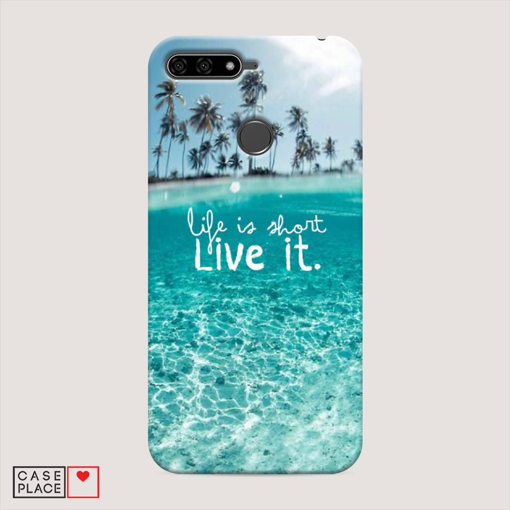 

Чехол Awog "Live it" для Huawei Y6 Prime 2018, 65720-5
