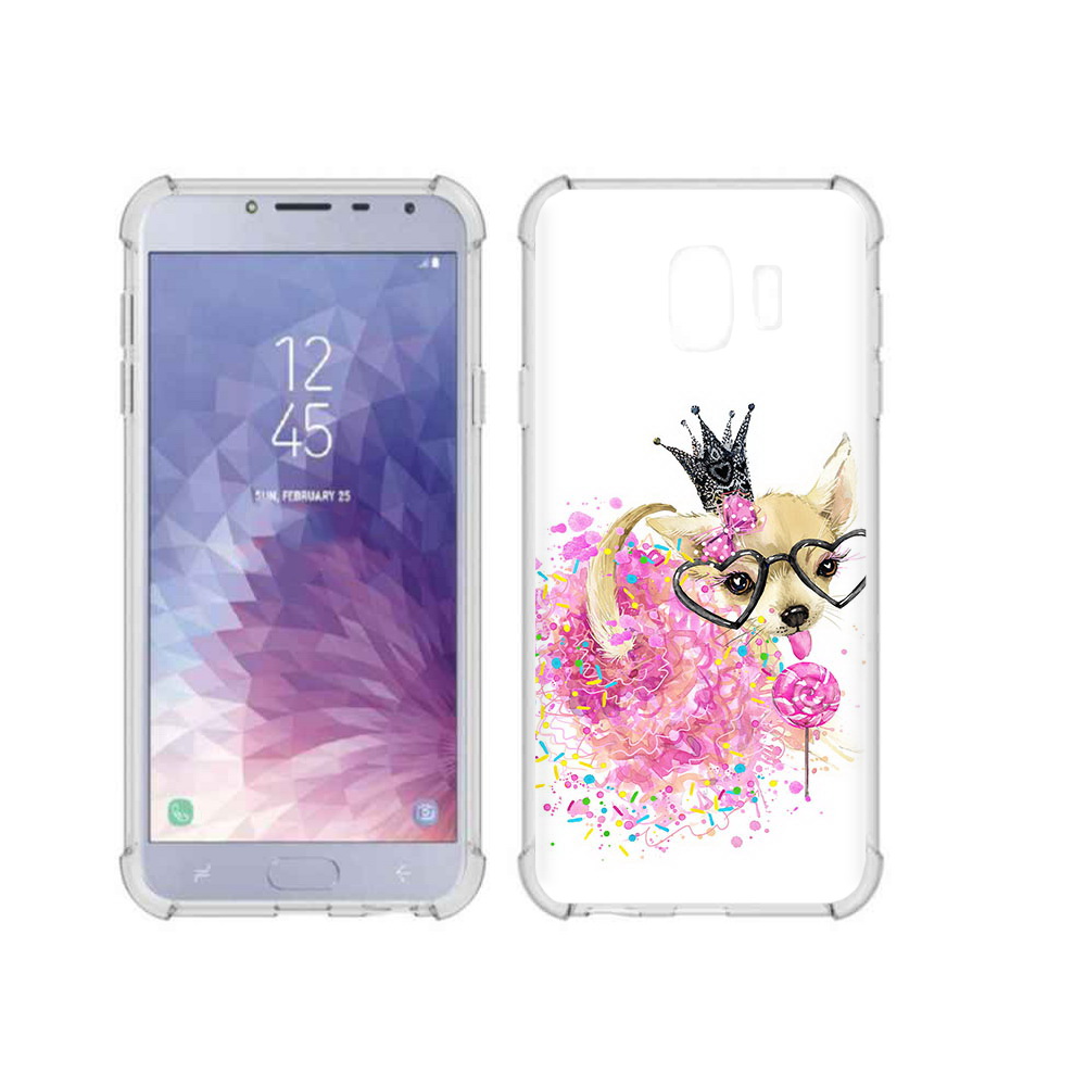 

Чехол MyPads Tocco для Samsung Galaxy J4 (2018) сладкая принцесса, Прозрачный, Tocco